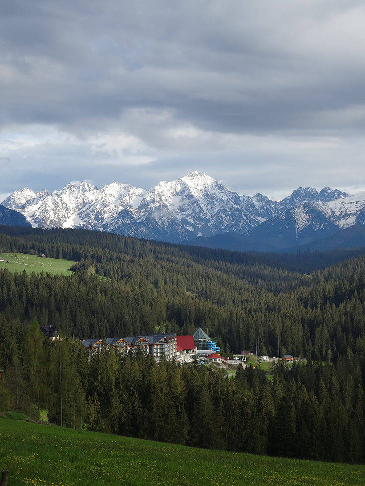 Tatra bukovina, Polandia, Pariwisata, pemandangan, alam, pegunungan, Tatry