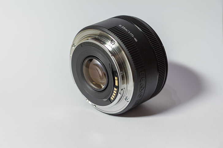 Canon, objectif, appareil photo, SLR, 50mm, photo, photographe