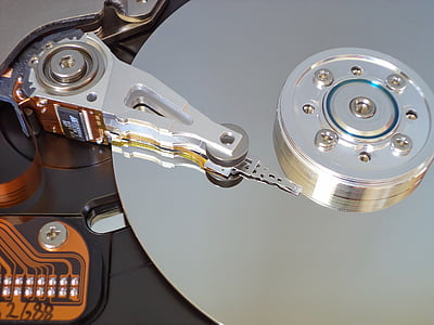 hard disk, storage, open hard drive