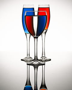 Sticlărie, culori, lichid, sticlă, colorat, transparente, lichid
