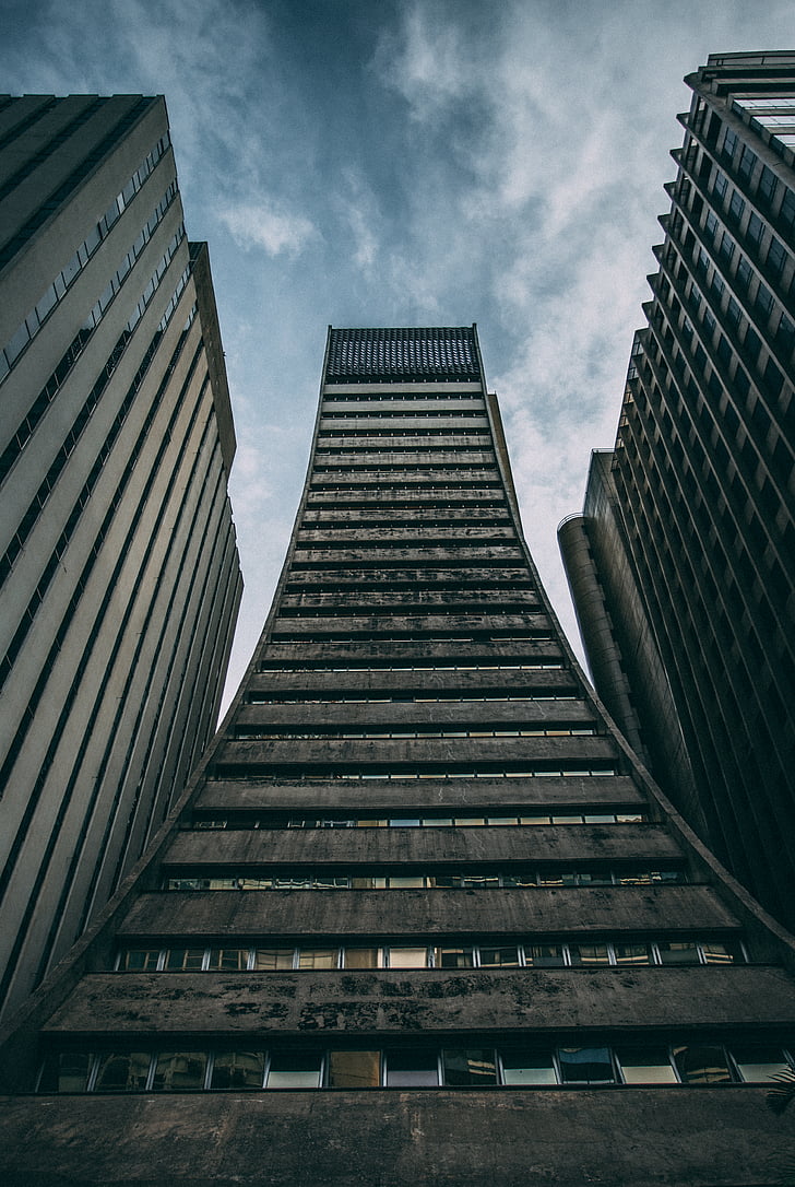 architecture, buildings, skyline, skyscrapers, built Structure, building Exterior, staircase