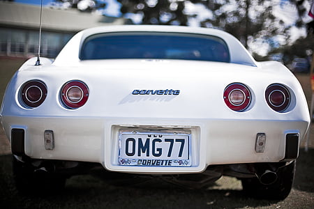 Corvette, racing bil, Roadster, sportsbil, bil, Vintage bil, retro
