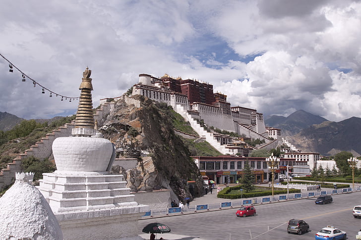 Tiibetin, Tiibetin, Potala palace, Lhasa, Kiina, Unescon, historia