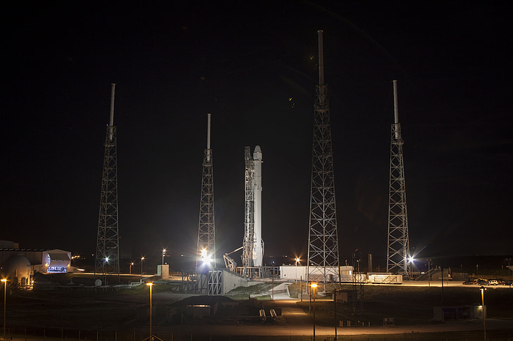 rakieta, lotu, SpaceX