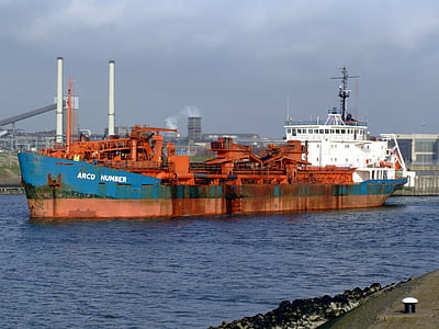 Arco humber, iesūkšanas dregder, kuģis, kuģis, tehnoloģija, jūras, rūpniecība