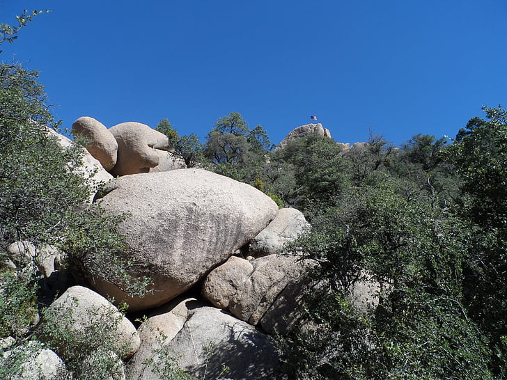 岩, アリゾナ州, 風景, 自然, 砂漠, 南西部, 山