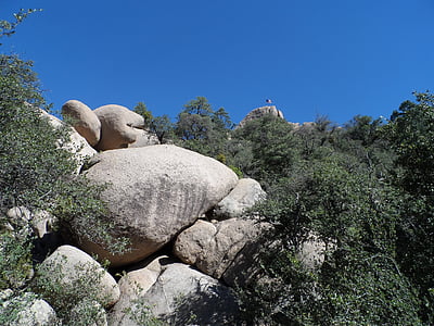 skaly, Arizona, scenérie, Príroda, Desert, juhozápad, Mountain