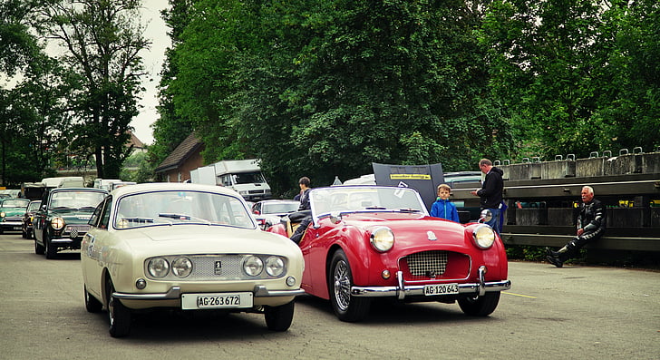 Vintage avto, oldtimer, retro, avto, avtomobil
