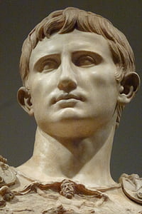 Auguste, αυτοκράτορας, αντίκα, άγαλμα