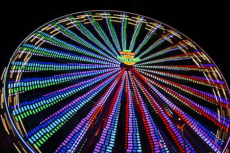 Ferris wheel, Hội chợ, hối hả và nhộn nhịp, năm nay thị trường, Lễ hội dân gian, carnies, Fairground