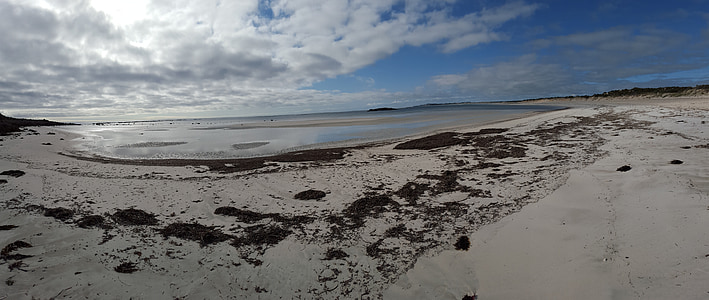 plaža, Južna Australija, udaranje mora o obalu, pijesak, more, oceana, vode