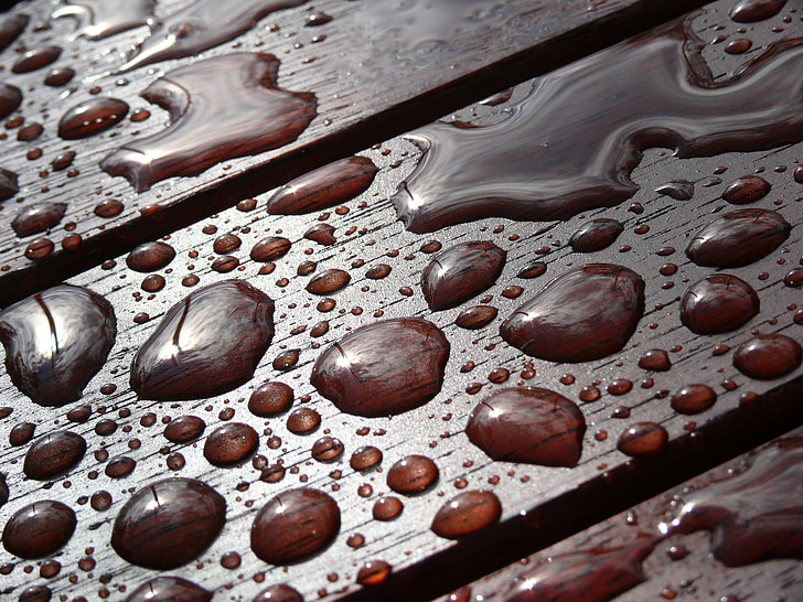 wood, water, drops, droplets, texture, wooden, wet