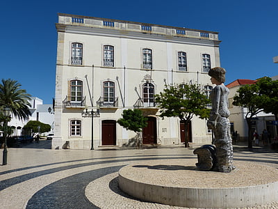 Algarve, gjenoppretting, Portugal, Lagos, plass, turisme, bygge