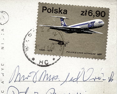 postcard, stamp, postmark, ink, envelope, travel, letter