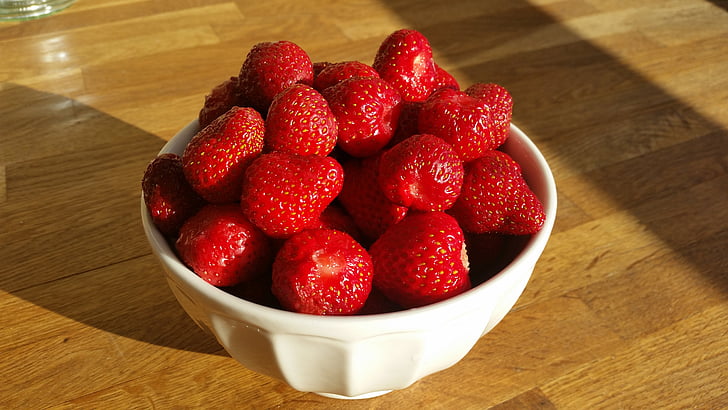 jordgubbe, sommar, Berry, frukter