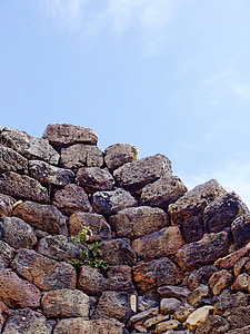 Fortaleza, túmulo, Historicamente, pedras, Castelo, construção, sepulturas