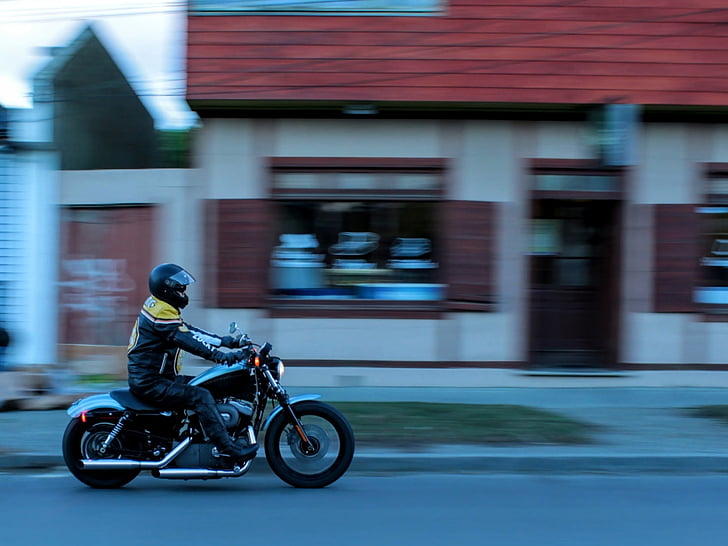 Moto, motorcykel, scanning, transport, Biker, hastighed, Street