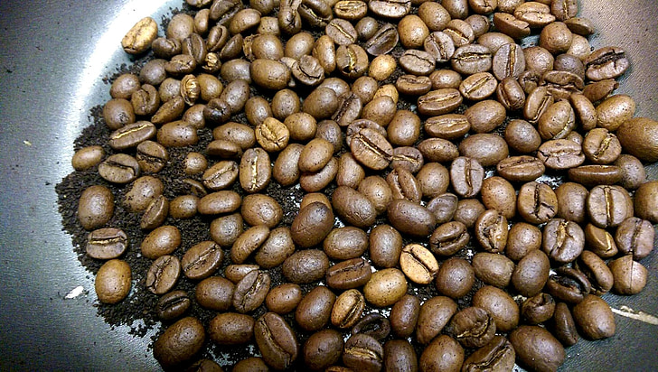 Кава, Кава в зернах, какао-боби, шоколад квасоля, шоколад, смажені, Квасоля
