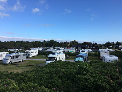 Camping, Mobil-hjem, ferie, turister, Campingplads, udendørs, campingvogn