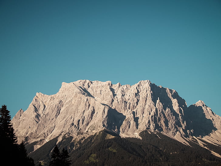 Германия, Zugspitze, планински, пейзаж, Европа, пътуване, Туризъм