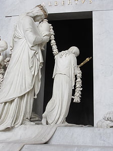 Вена, Могила, Австрия, Европа, Памятник, похороны, Статуя