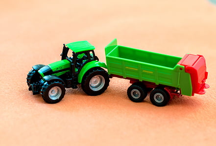 máquina agrícola, tractor, agricultura, juguetes de los niños