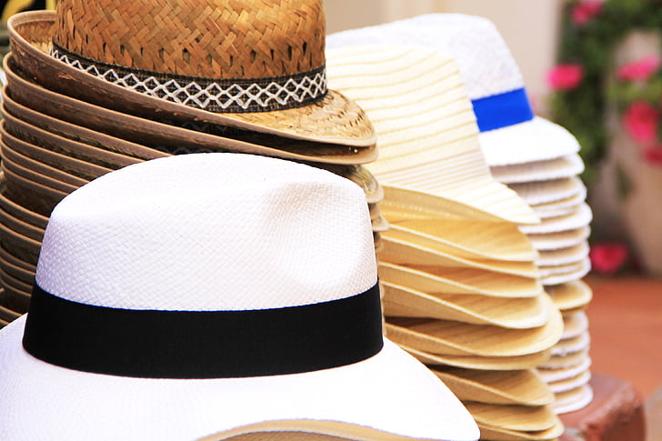 hoed, vakantie, bescherming tegen de zon, zon, vakantie, levensstijl, Cubaanse