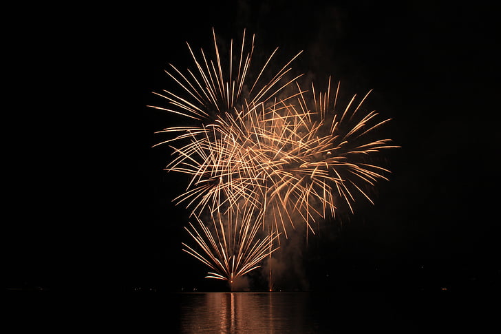 fireworks, explosion, celebration, night, exploding, firework Display, fire - Natural Phenomenon