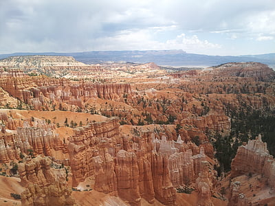 Bryce, dělo, krajina, Národní, parku, Utah