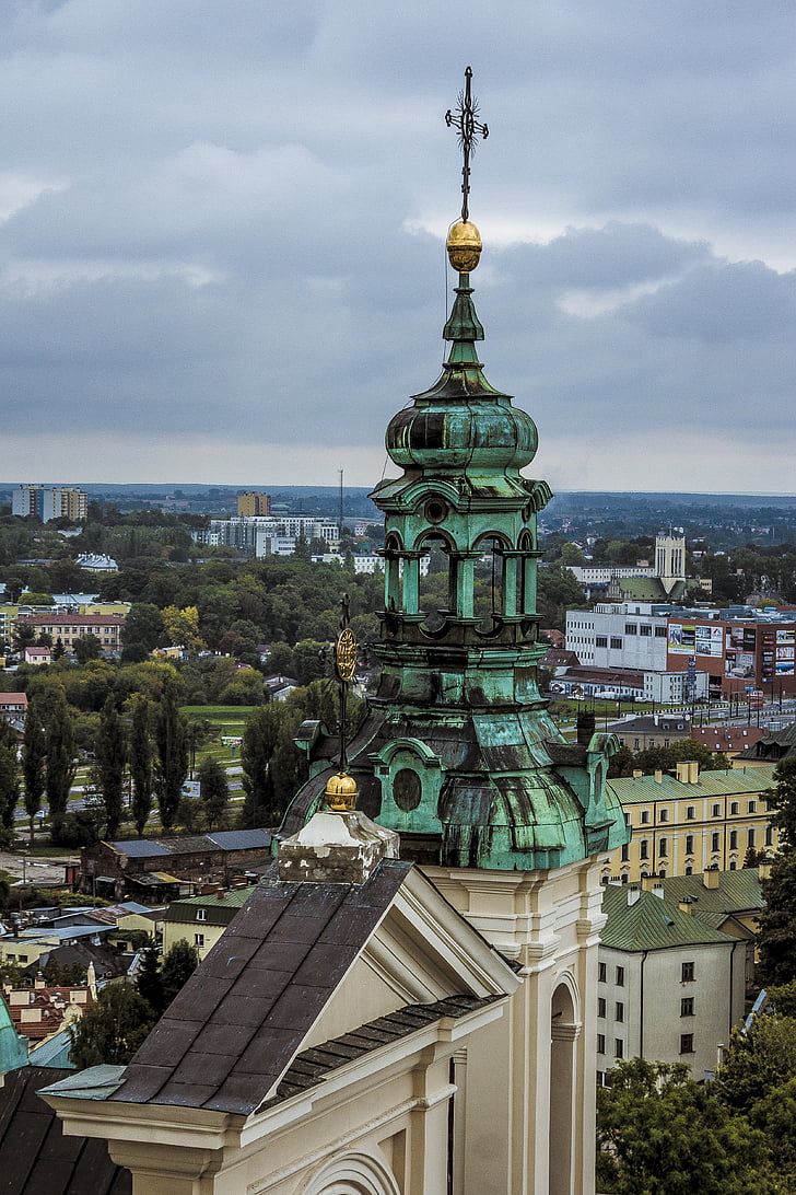 katedraali, kirkko, Lublin, näkymä, Puola, kristinusko, katolisuus