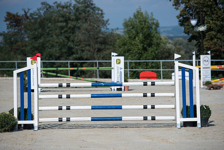 barriere, parkúr, race, hoppe, Slovakiet