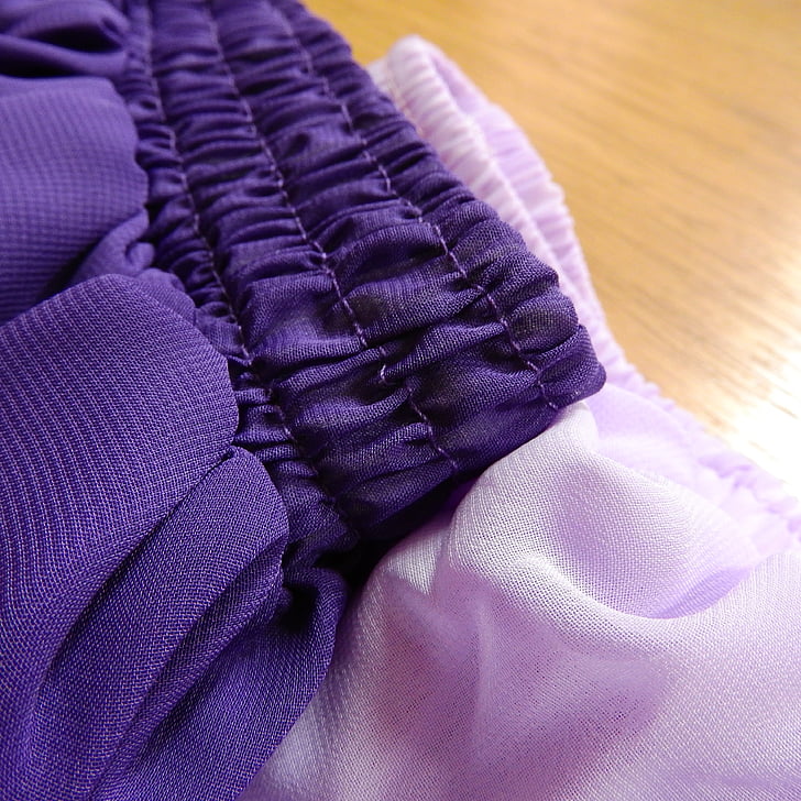 la substance, vêtements, Purple, en détail, mousseline de soie