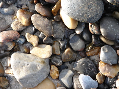 steiner, stranden, sjøen, småstein, stein, stein - objekt, Rock - objekt