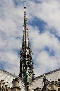 nostra senyora, París, Lourdes, l'església, França, Catedral, Notre-dame de París