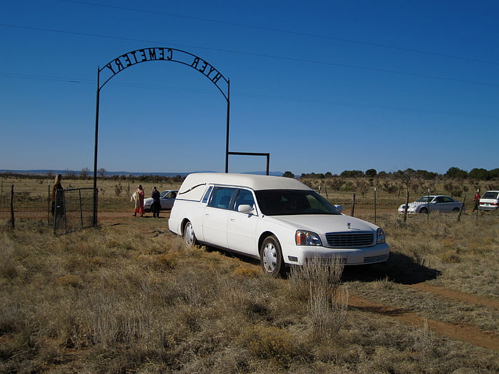 hearse, cemetery, death, funeral, car, graveyard, tombstone