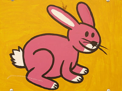 토끼, 만화, 그림, 이미지, 페인트, 만화 캐릭터, 그리기