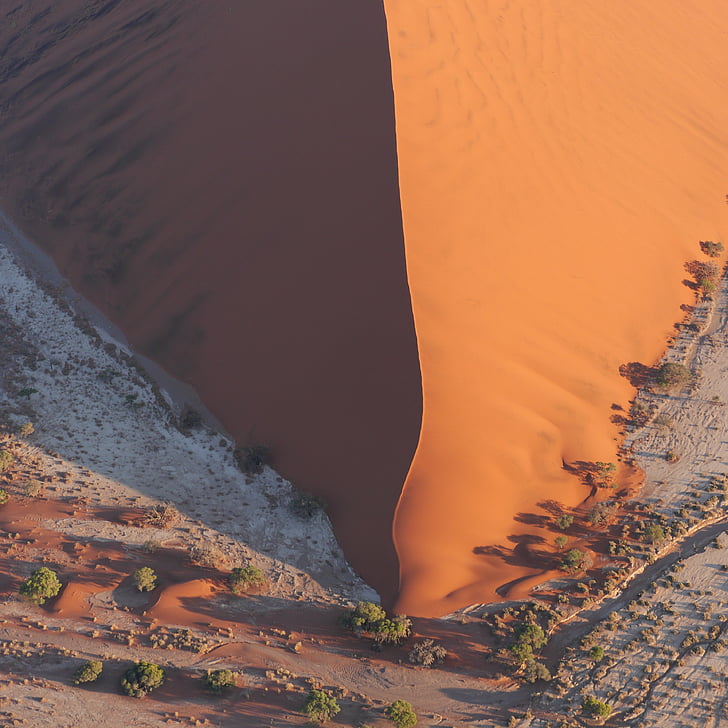 Dune, kum, Sossusvlei Namibya, çöl