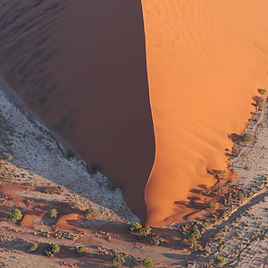Duna, písek, Sossusvlei Namibie, poušť