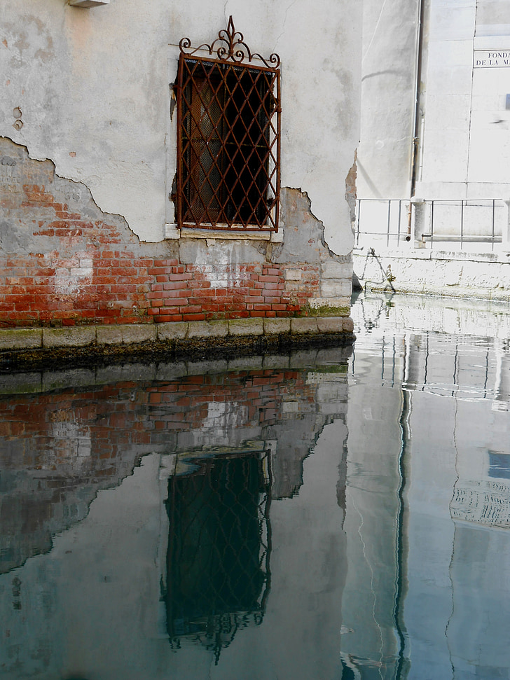 Benátky, Venezia, Taliansko, vody, more, reflexie
