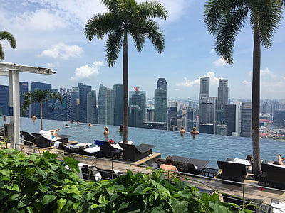 Singapūras, Azija, kelionės, kuprinės, nagrinėja, underwaygs, atostogų