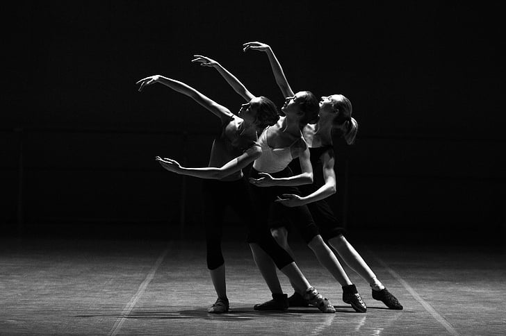 adult, art, ballerina, ballet, black and white, dance, dancer