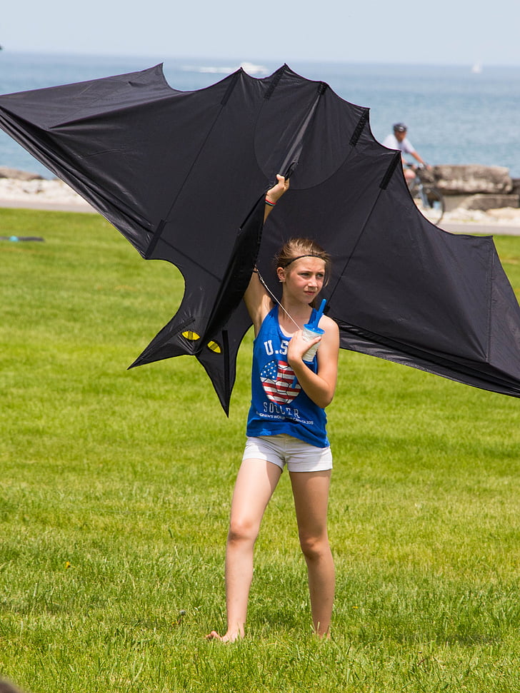 kites, summer, outdoor, flying, fun