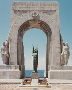 estátua, escultura, Monumento, portão, arco, Marco, viagens
