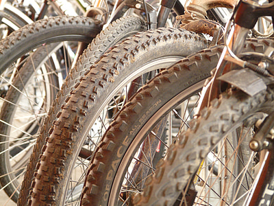 колесо, Зрелые, велосипед, привод, трафик, горный велосипед, туннель