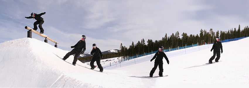 Snowboard, Sekwencja, Szyna