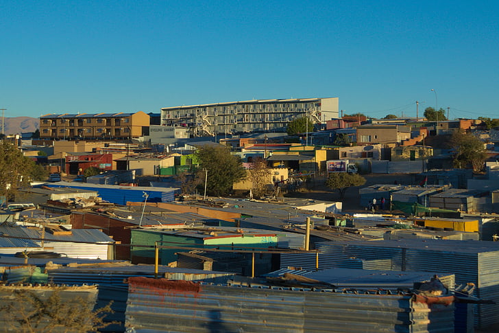 katutura, Windhoek, Namíbia, mesto, Afrika, černošskej štvrti, slum