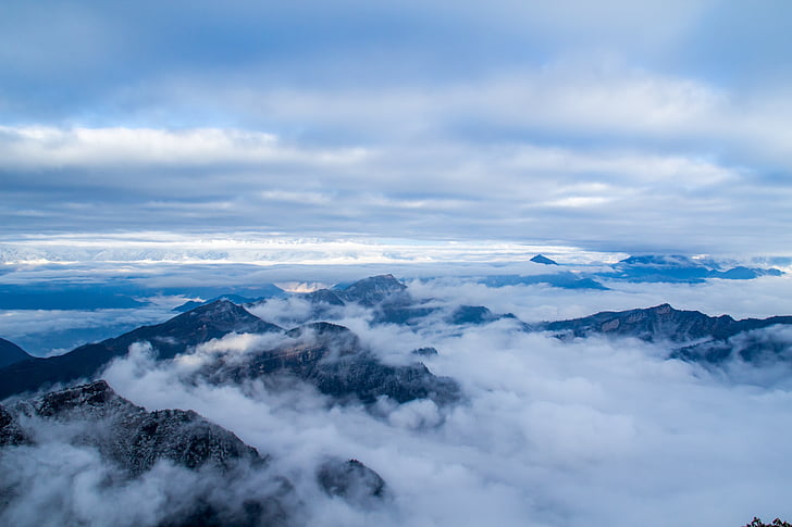 núvols, el paisatge, muntanyes, muntanya de Toro, núvol - cel, Cloudscape, natura