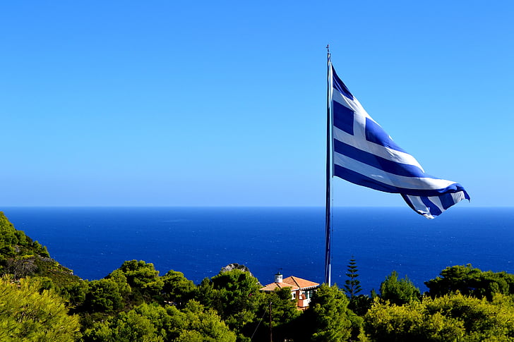 Griekenland, Zakynthos, eiland, vakantie, zomer, landschap, zee
