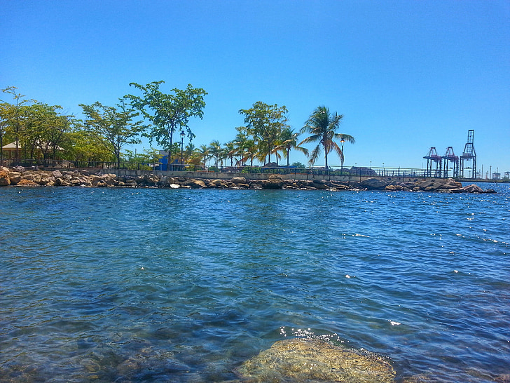 Sea, Bay, Puerto Rico