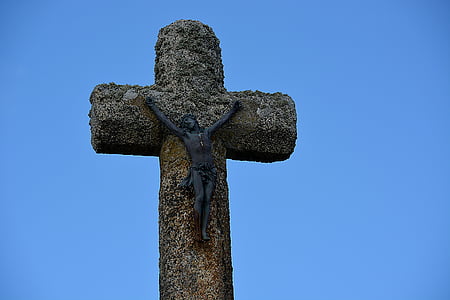 Cross, Chúa Kitô, tôn giáo, Chúa Giêsu Kitô, Chúa Giêsu, bầu trời, màu xanh